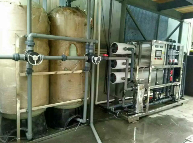 宁波杭州弯电镀厂  6吨反渗透纯水设备