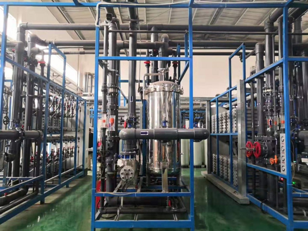 深圳电子厂  180T/H 反渗透+EDI+抛光树脂 超纯水设备